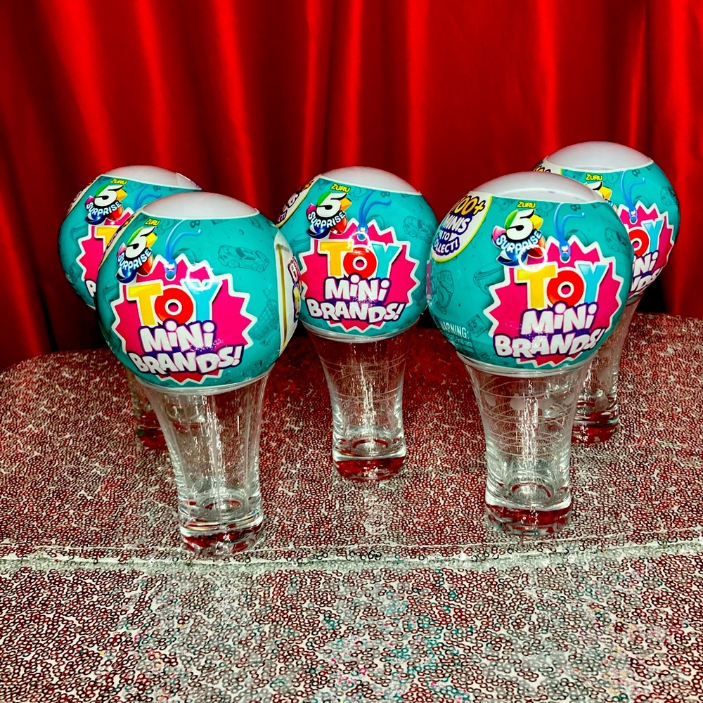 5 Surprise Mini Toy Brands series 3 total of 5